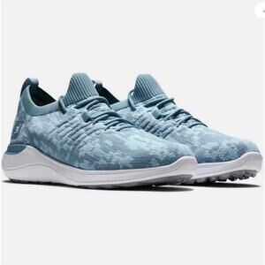 Foot Joy Women's Blue FJ Flex XP Golf Shoes Digital Camo NIB Size 7.5